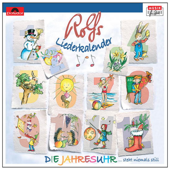 Rolfs Liederkalender / Die Jahresuhr