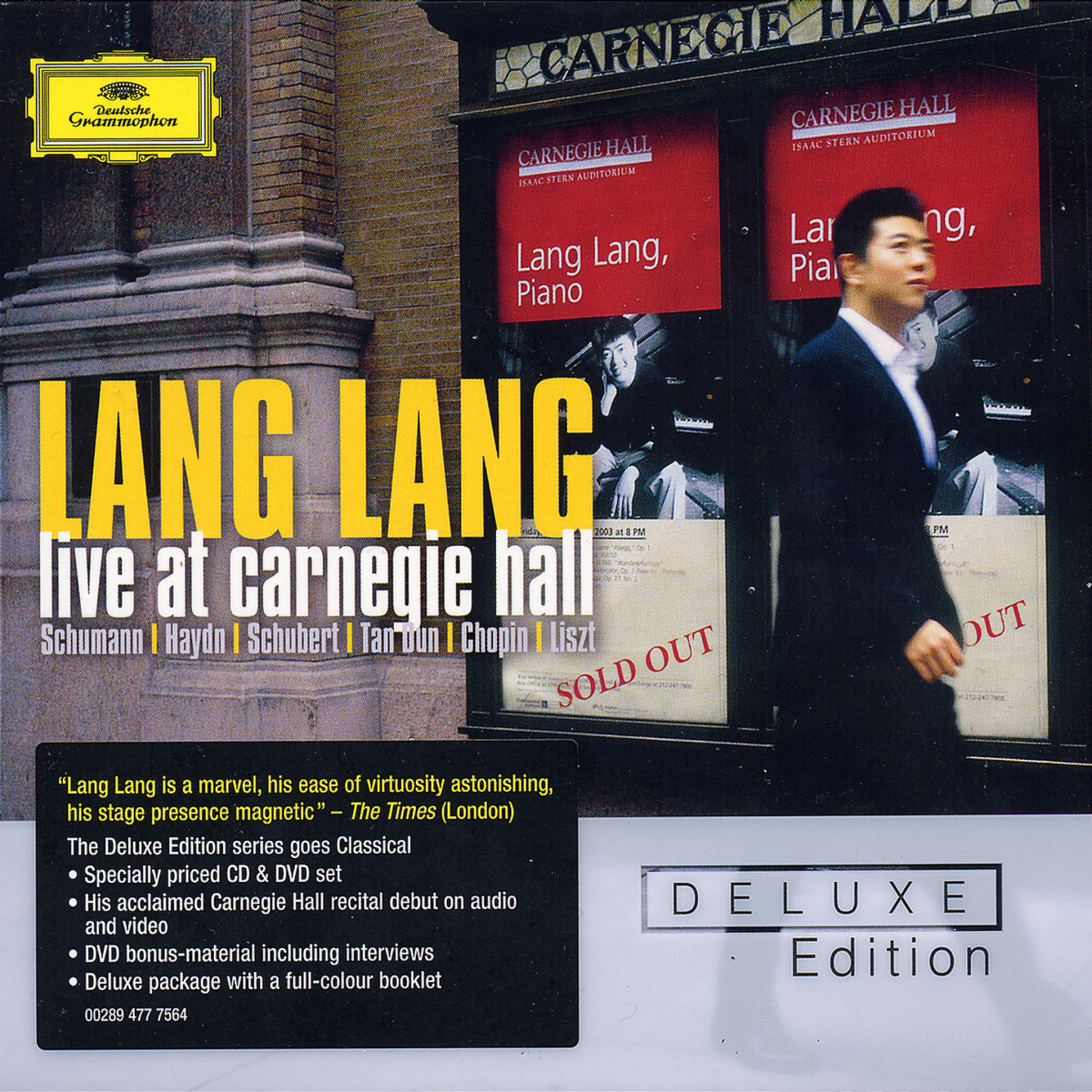 Deluxe Edition: Lang Lang - Live at Carnegie Hall 0028947775641