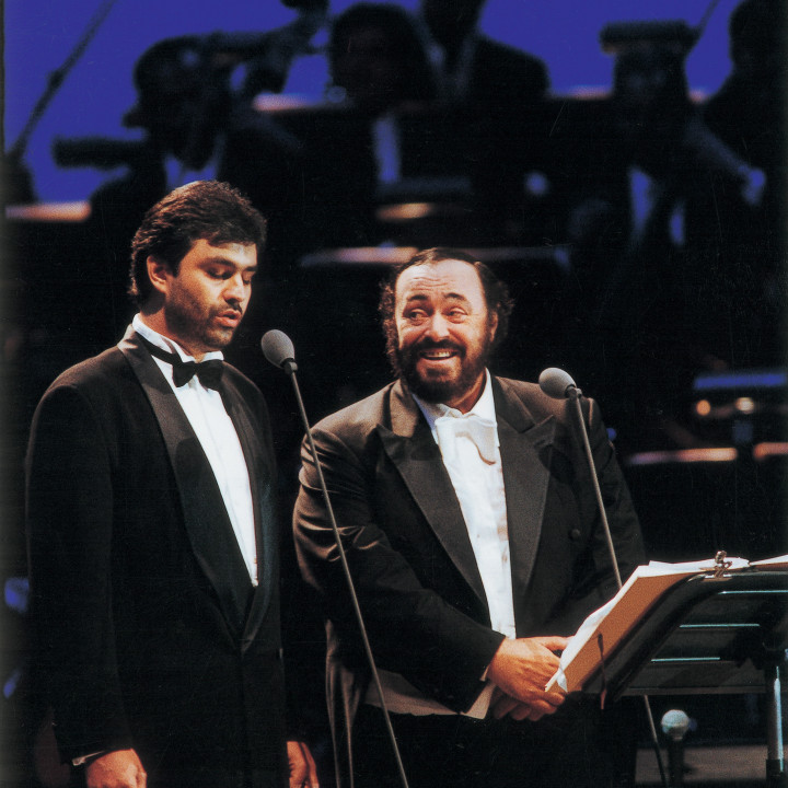 Pavarotti und Bocelli