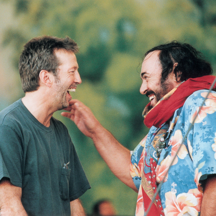 Pavarotti und Clapton