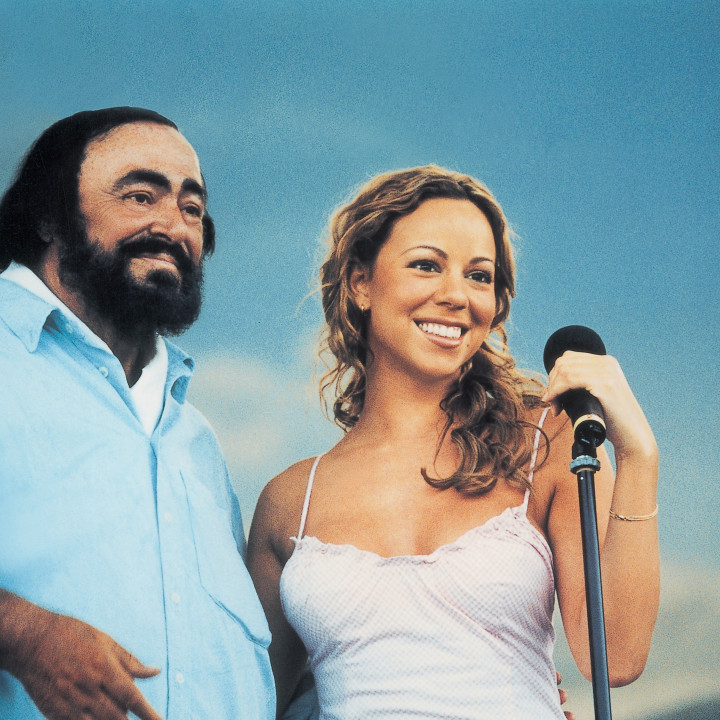 Pavarotti und Carey