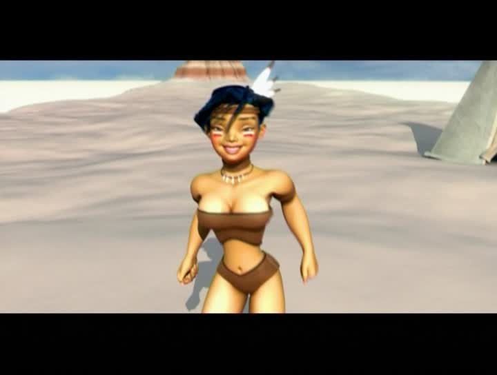 Cowboy und Indianer Video Footage