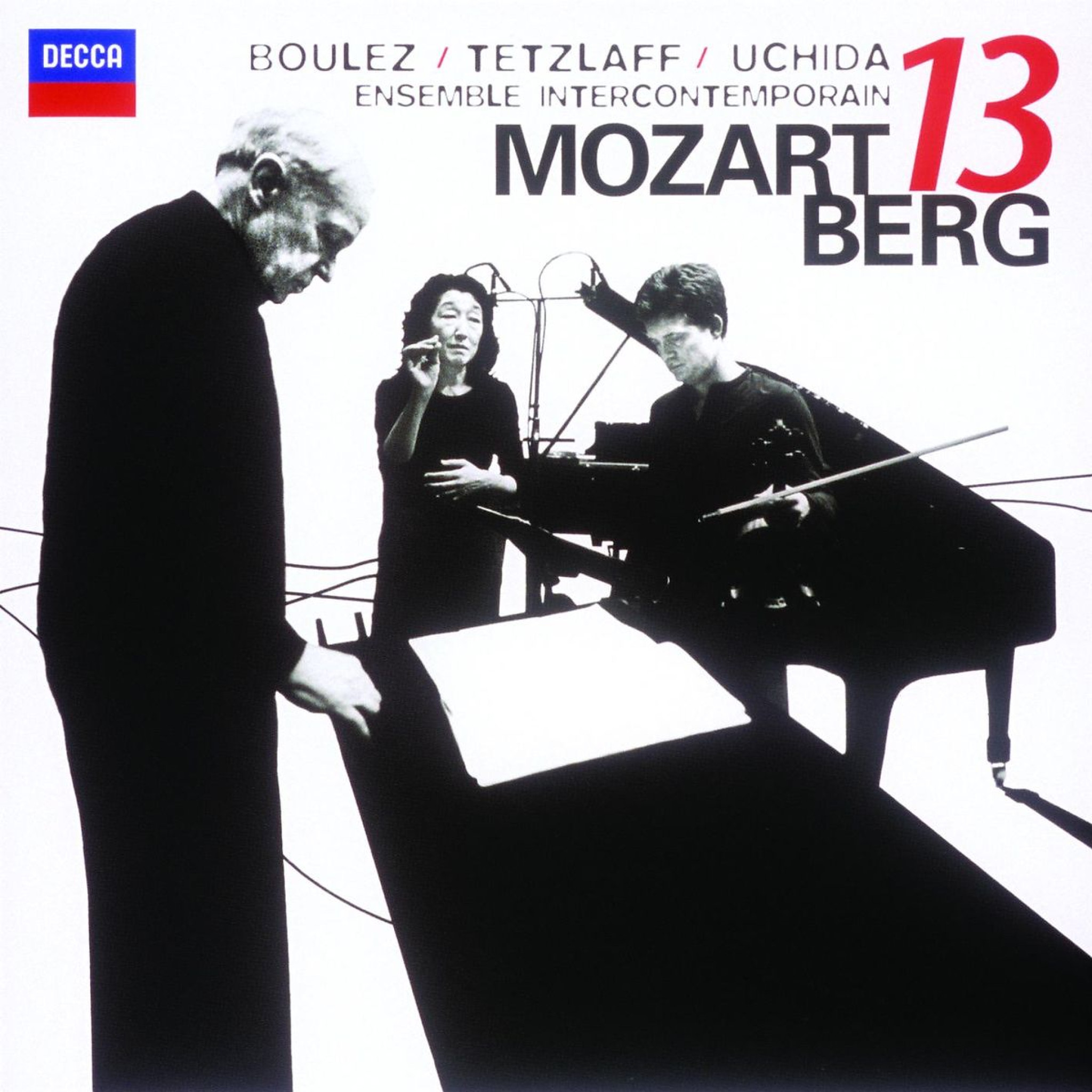 MOZART, BERG / Tetzlaff, Uchida, Boulez