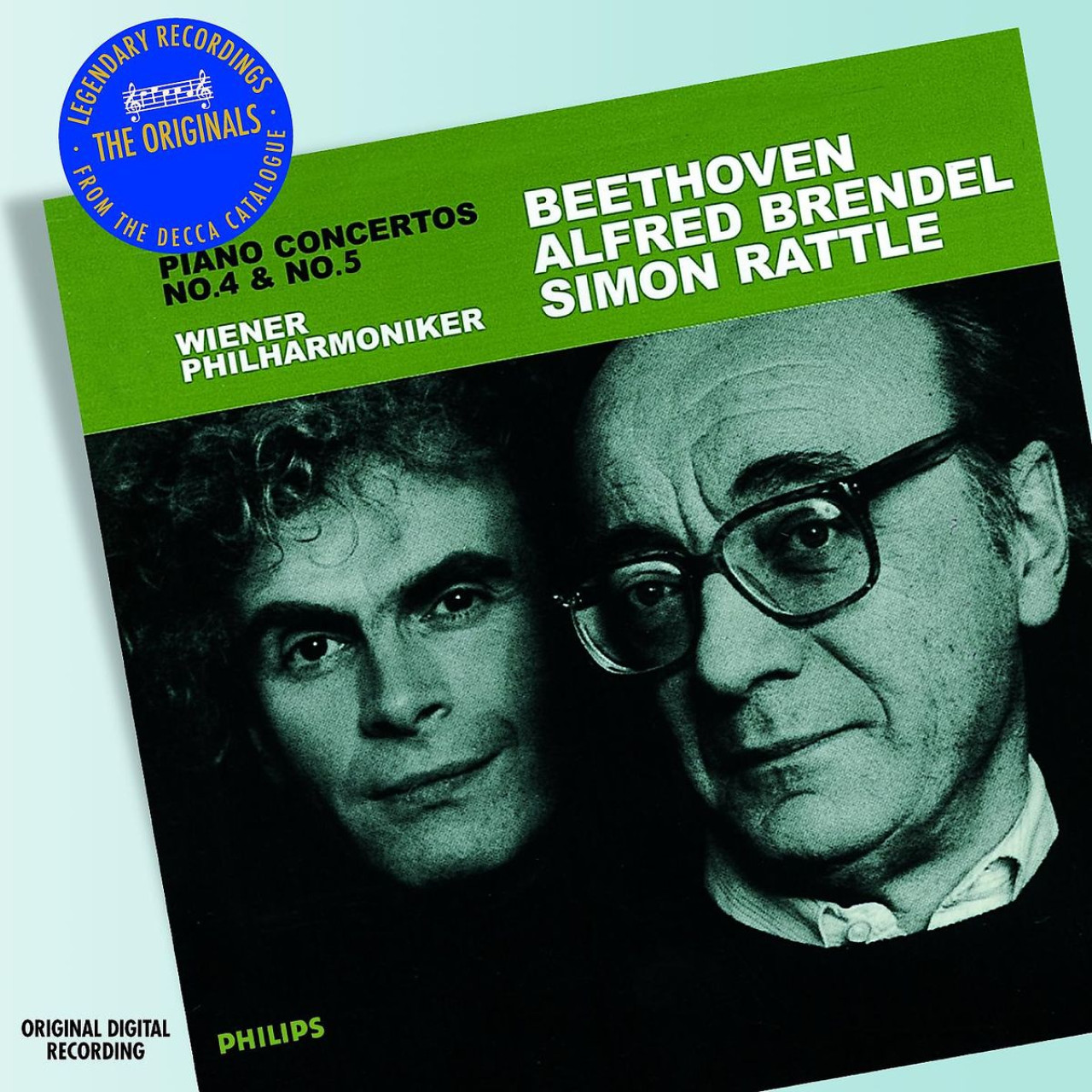 Complete Concertos for Re(中古品) BEETHOVEN Piano Concertos 4 and 5 / Brendel | Decca Classics