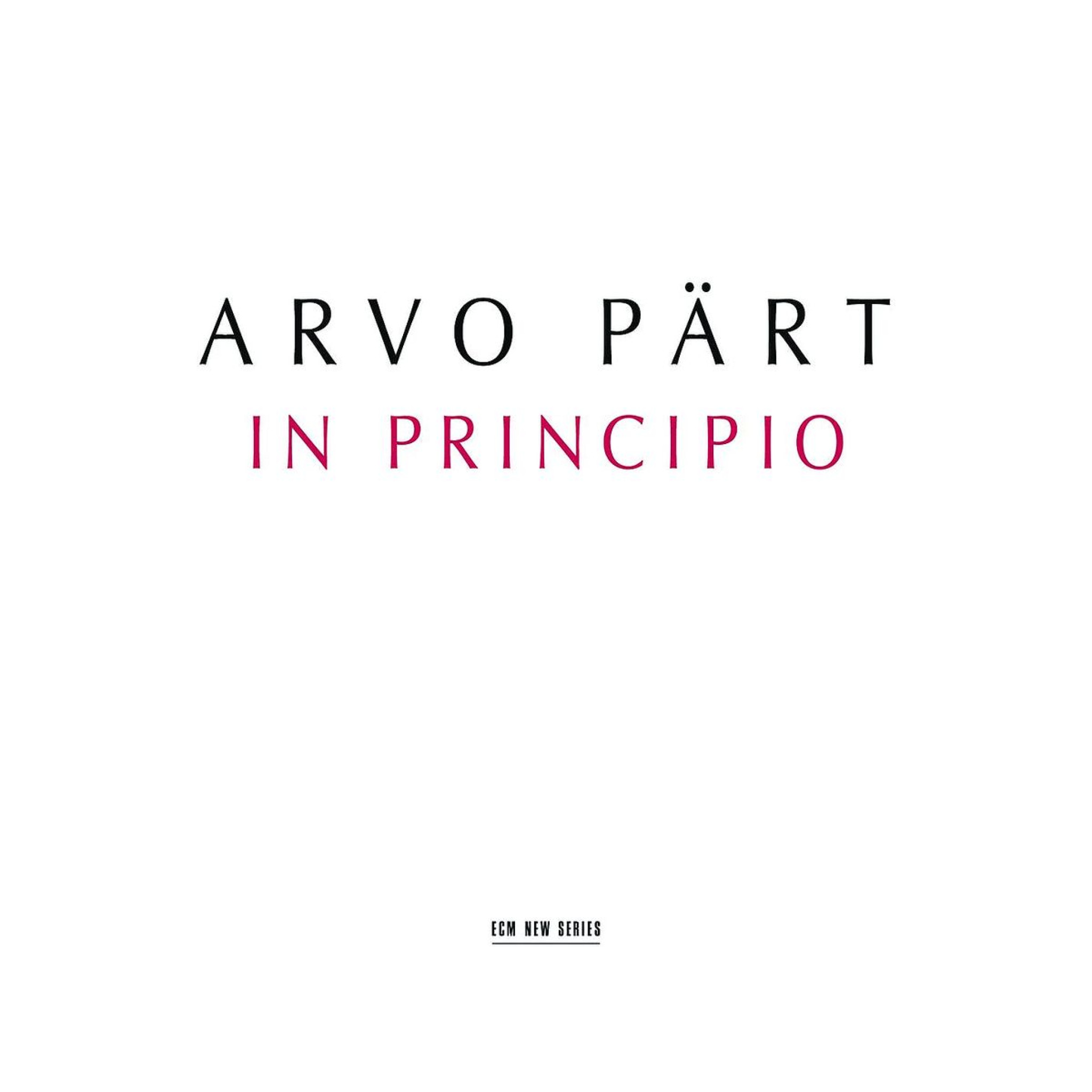 In Principio