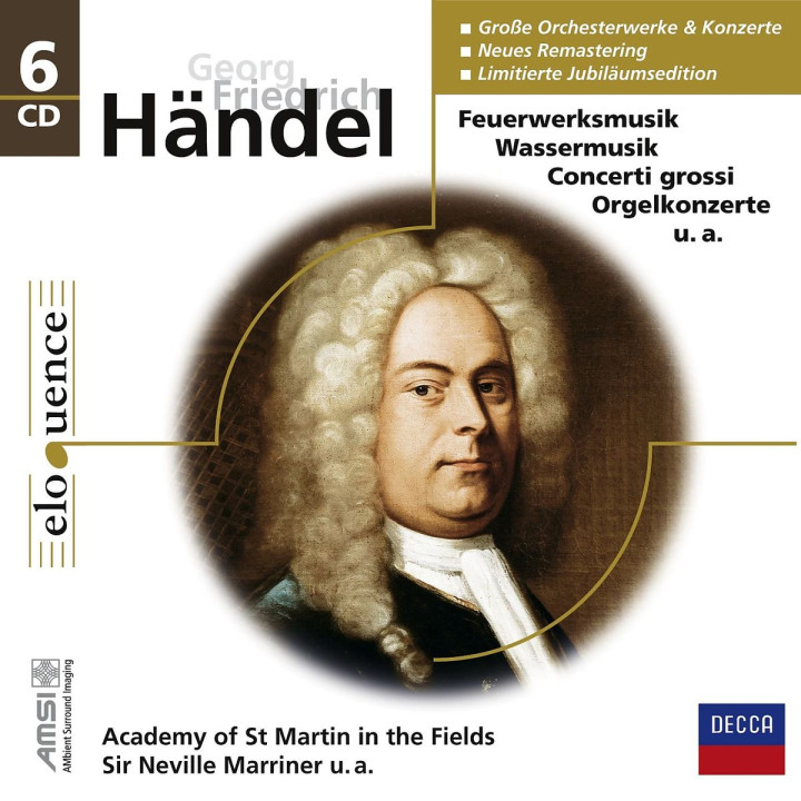 Händel: Orchesterwerke und Konzerte [Eloquence]