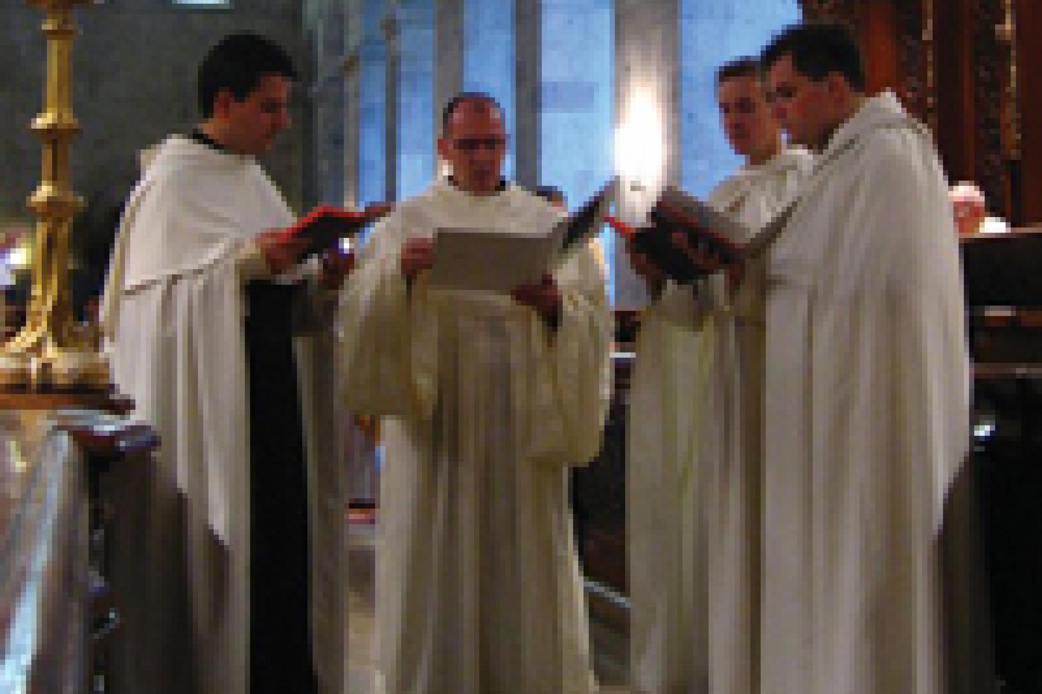 Die Zisterzienser Mönche vom Stift Heiligenkreuz