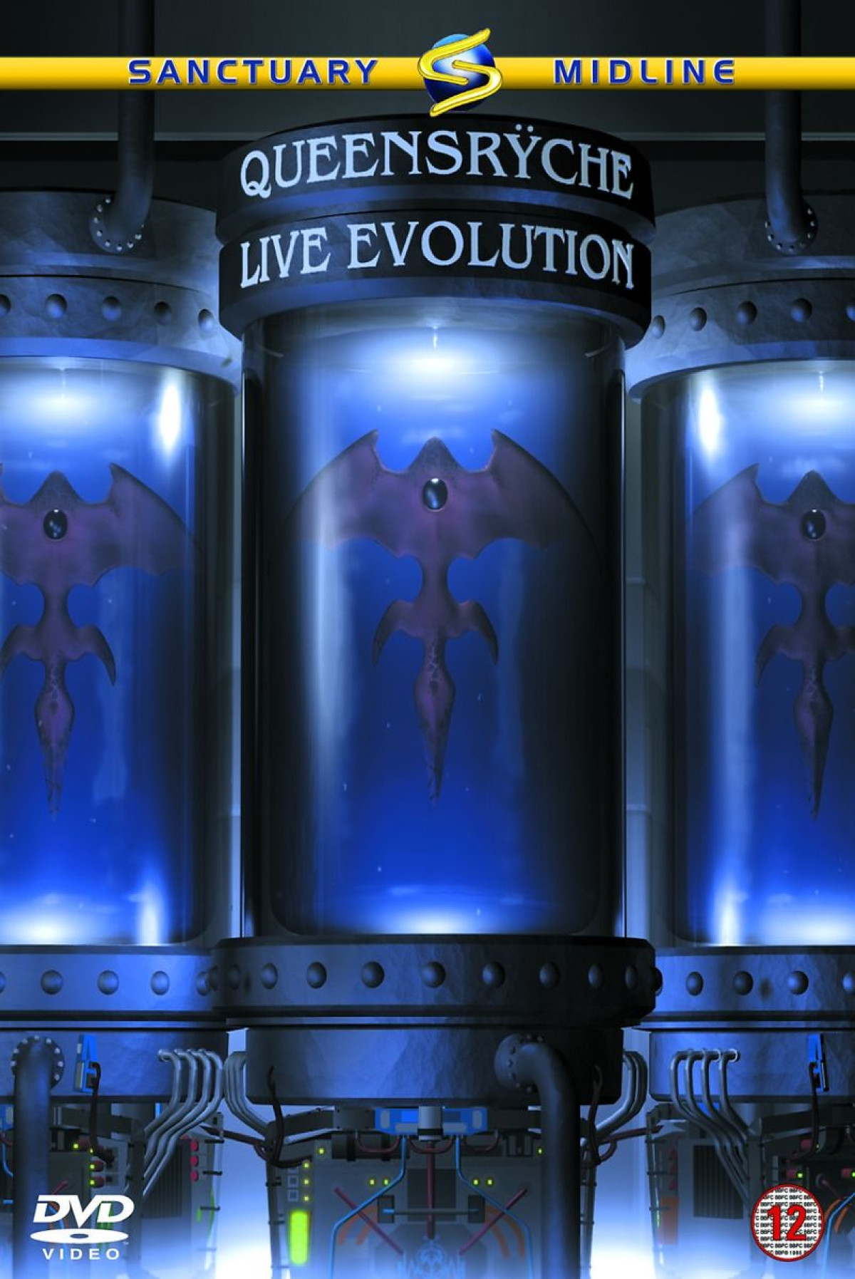 ミュージック DVD:QUEENSRYCHE:LIVE EVOLUTION Queensryche : Live Evolution - rare DVD - U.S Version - with