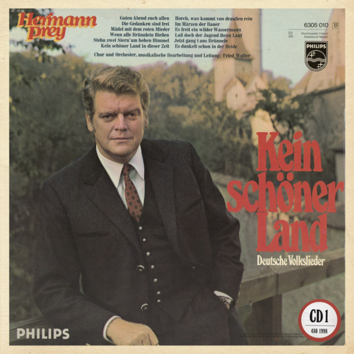 Hermann Prey CD Cover