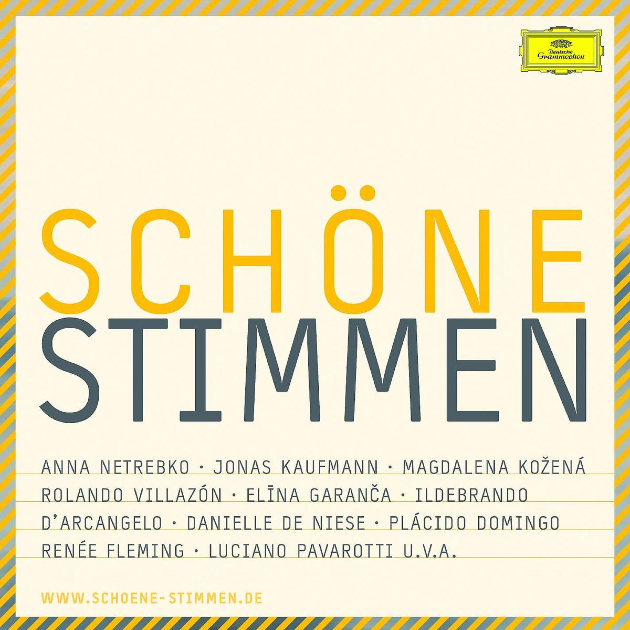Schöne Stimmen - Sampler 2009 (Ltd. Edition): Netrebko/Garanca/Kaufmann/Pavarotti/+
