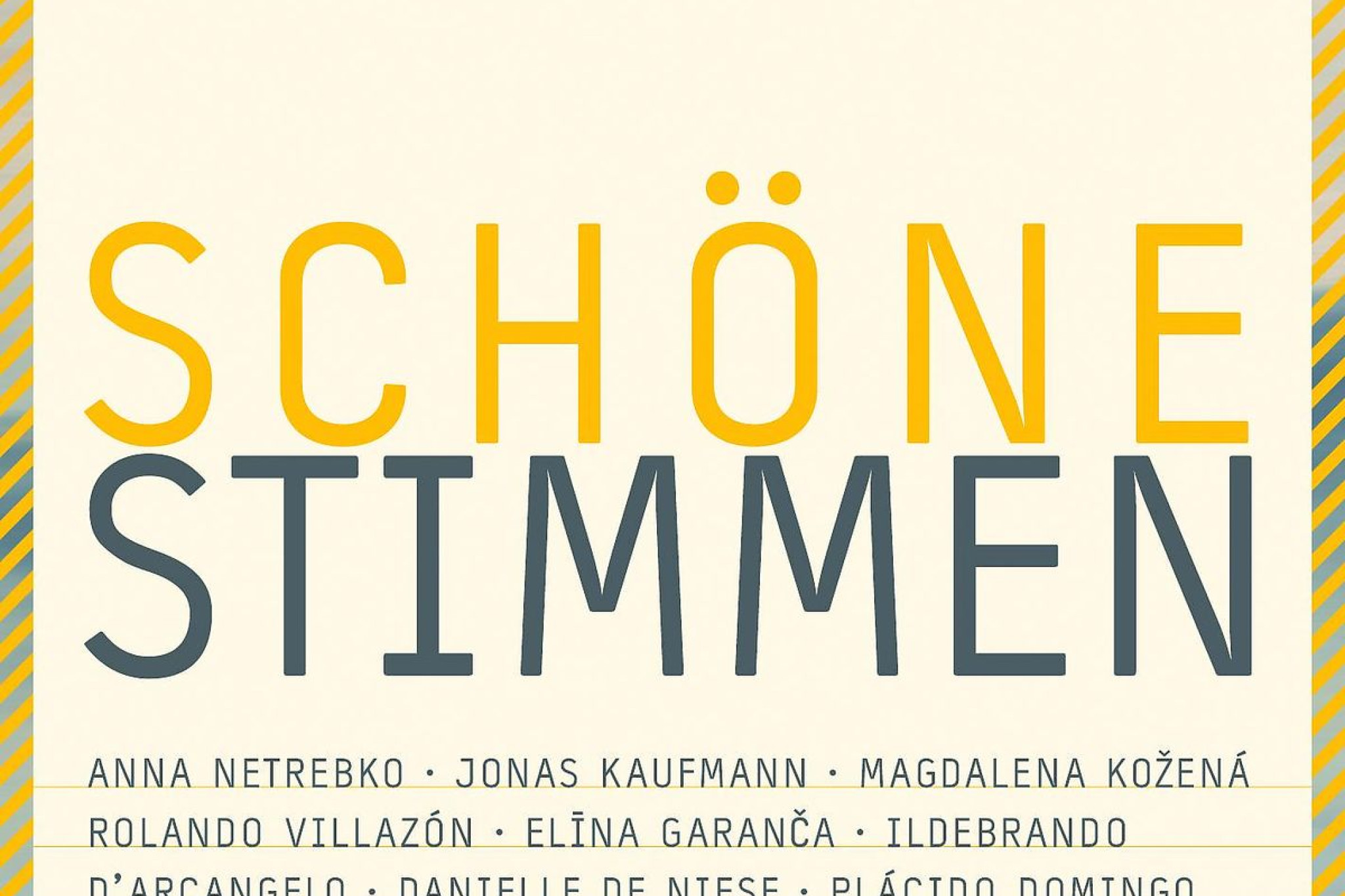 Schöne Stimmen - Sampler 2009 (Ltd. Edition): Netrebko/Garanca/Kaufmann/Pavarotti/+