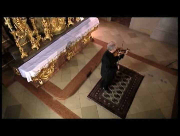 Promotionfilm zu den „Bach Partitas“ von Gidon Kremer.