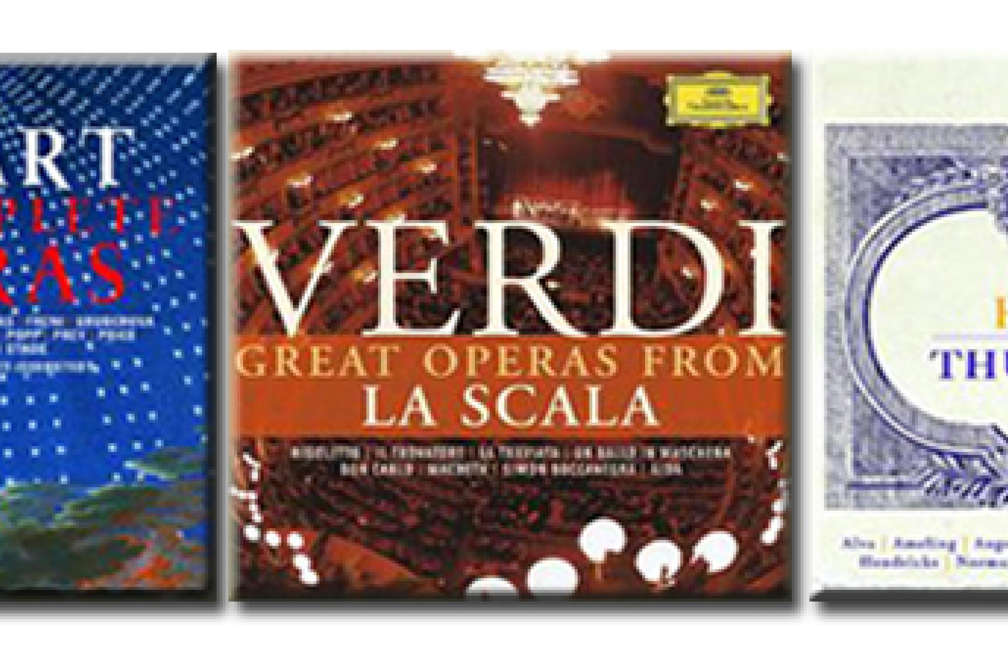 Opernboxen Mozart / Verdi / Haydn