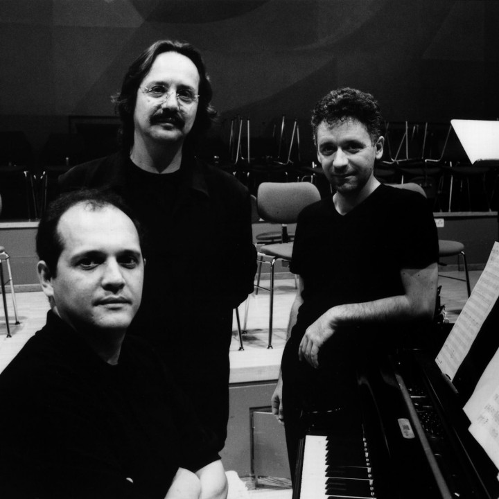 2002 Anour Brahem, Francois Couturier, Jean-Louis Matinier © Christoph Egger / ECM Records