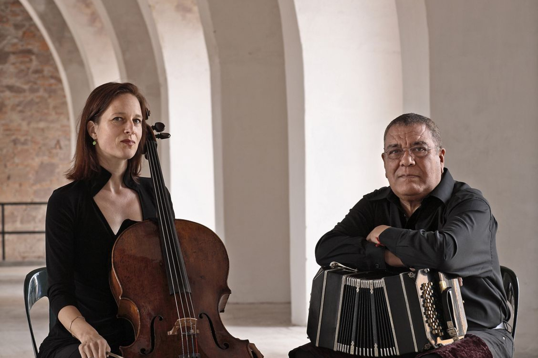 2007 Anja Lechner, Dino Saluzzi © JUan Hitters / ECM Records