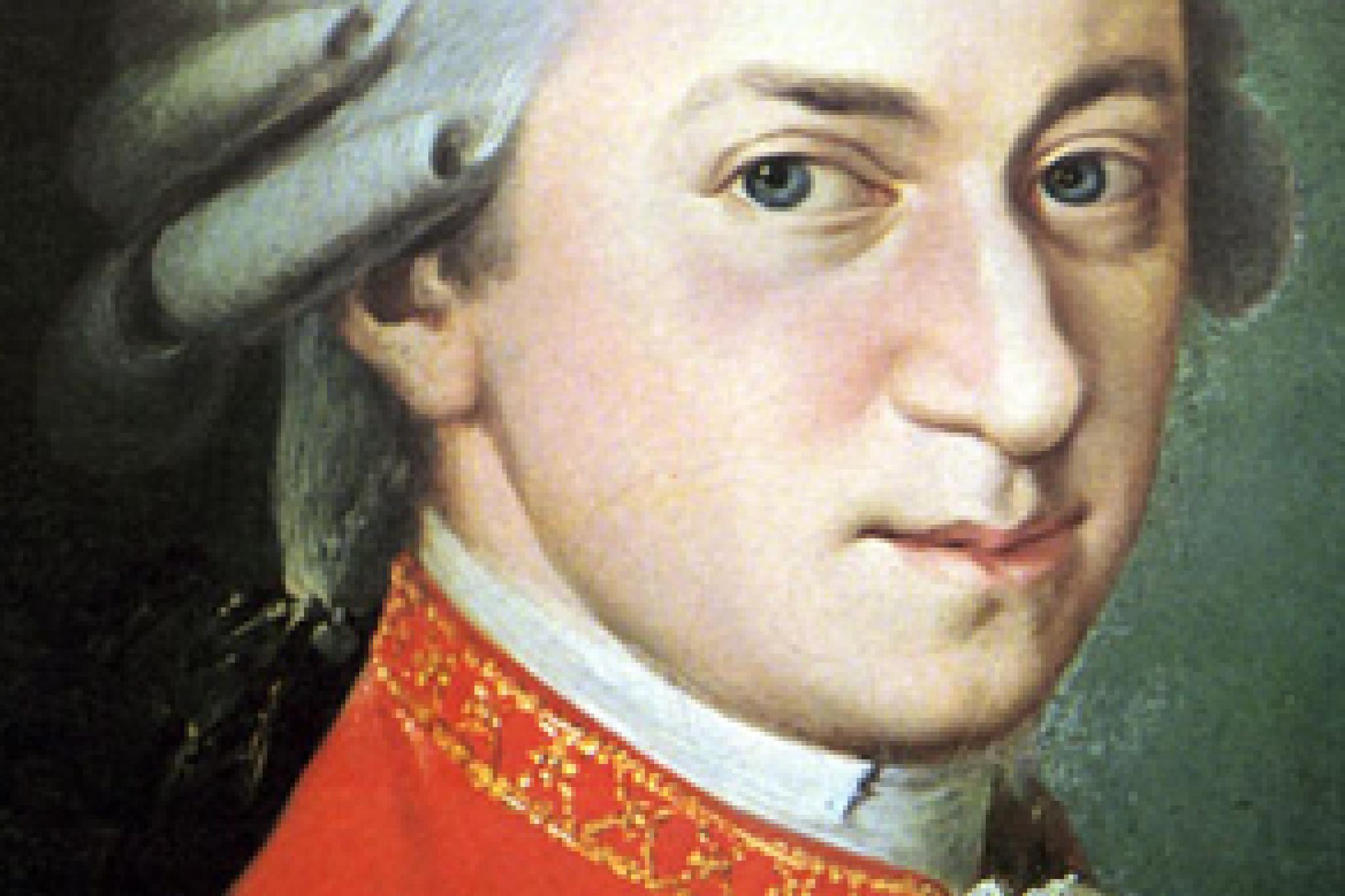 Wolfgang Amadeus Mozart Porträt