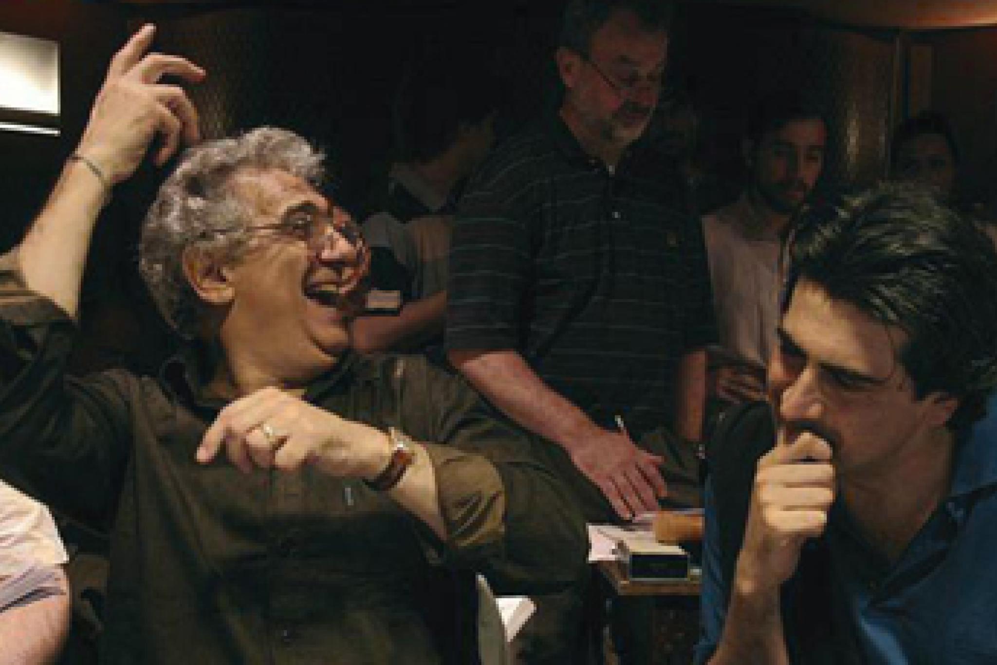 Alberto Veronesi und Plácido Domingo. Rome, Santa Cecilia © Riccardo Musacchio / DG