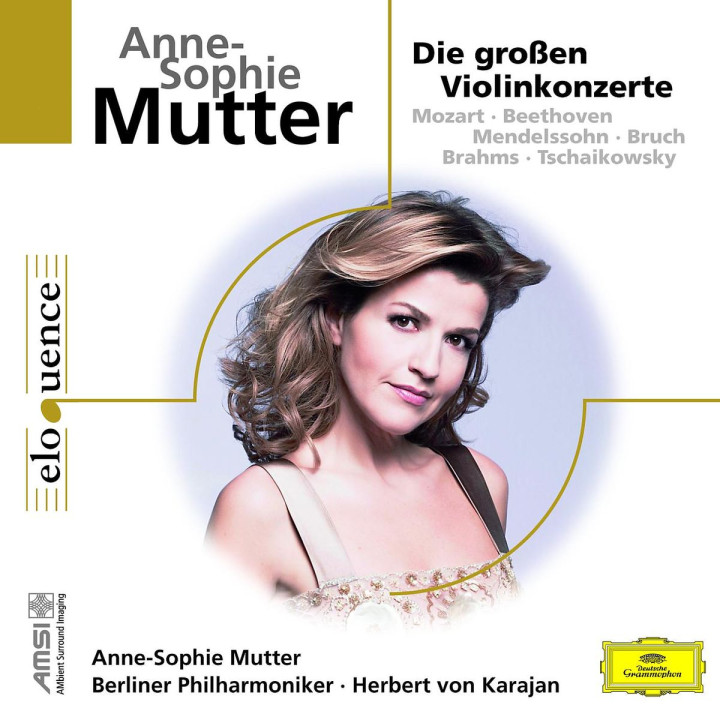 Anne-Sophie Mutter - Die großen Violinkonzerte: Mutter,Anne-Sophie/Karajan/BP