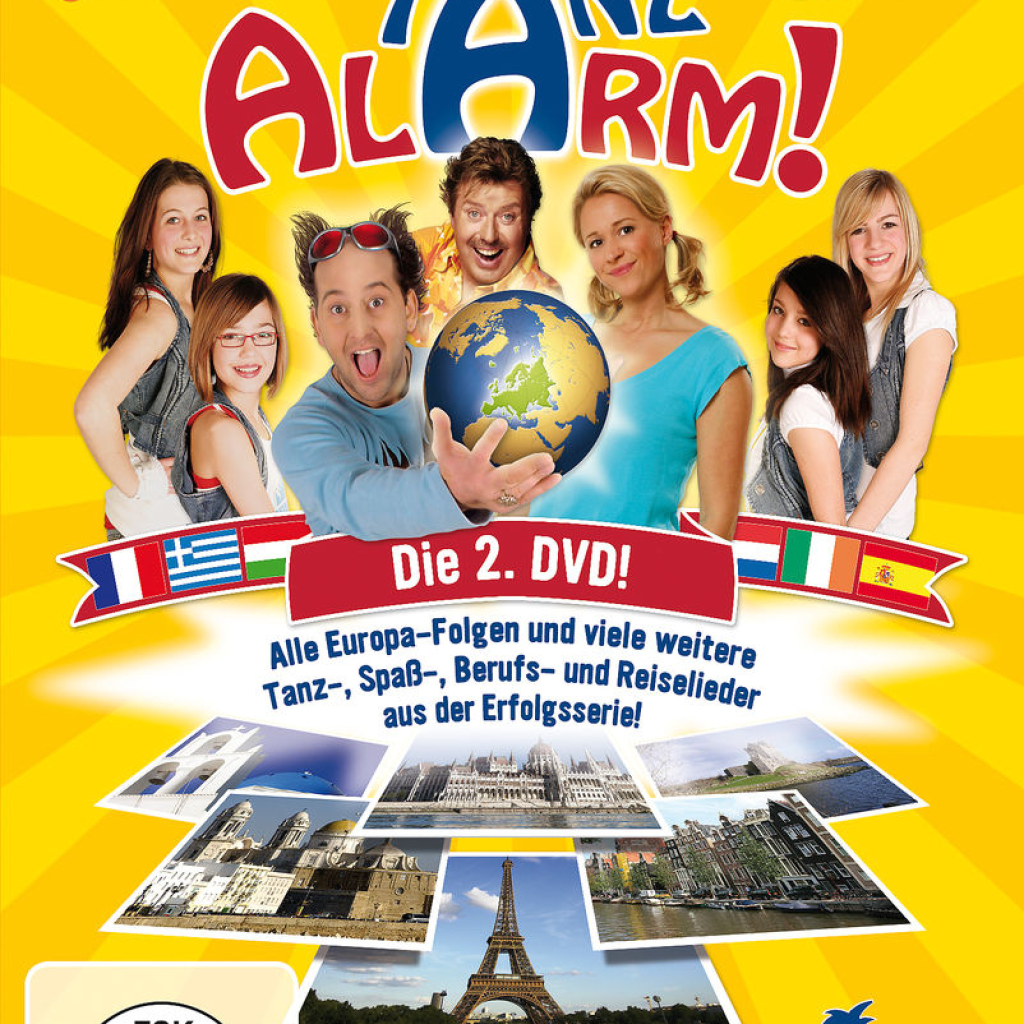 KI.KA Tanzalarm! Die 2.DVD! (Europatour u.v.m.): Lehel, Tom / Rosin, Volker / TanzalarmKids