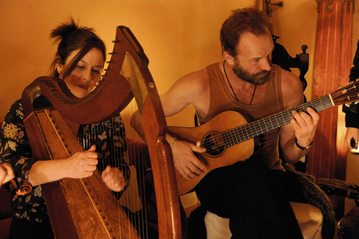 Sting, If On A Winter's Night, duet, harp © Tony Molina