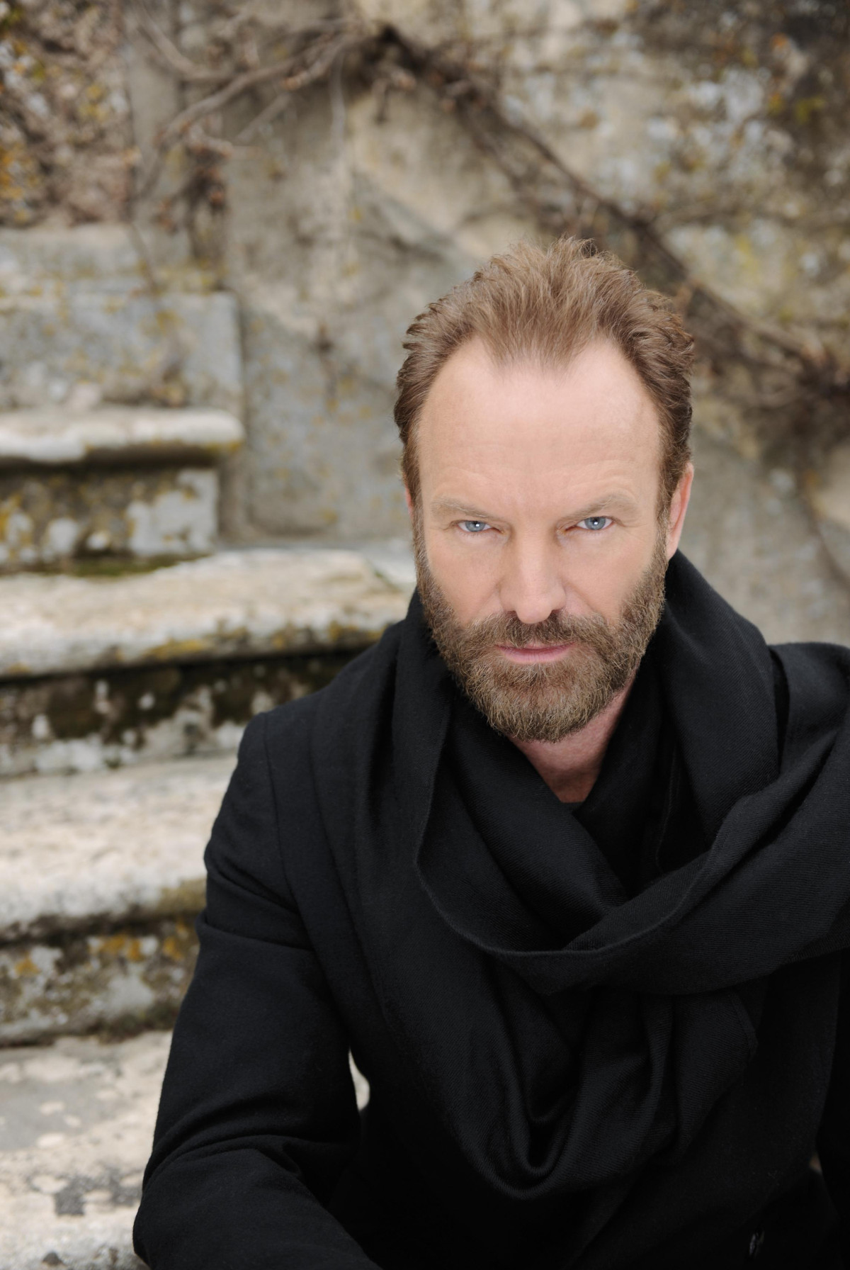 Sting, If On A Winter's Night, solo, snow, forest track © Tony Molina 