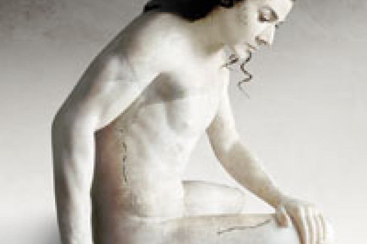 Cecilia Bartoli als Statue © Decca / Uli Weber, Statue: Araldo de Luca / Corbis