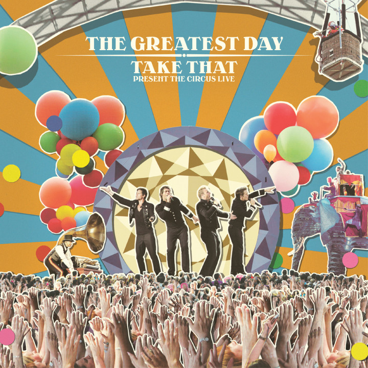 Take That Live CD Cover 2009