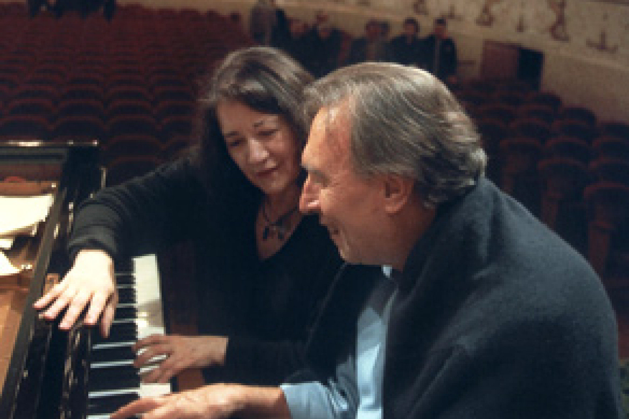 Martha Argerich und Claudio Abbado © Marco Caselli Nirmal / DG