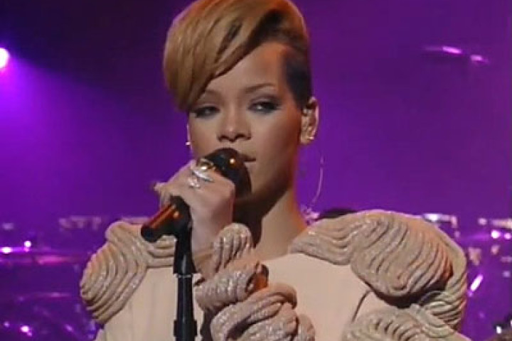 Rihanna News Rihanna Live Bei David Letterman 