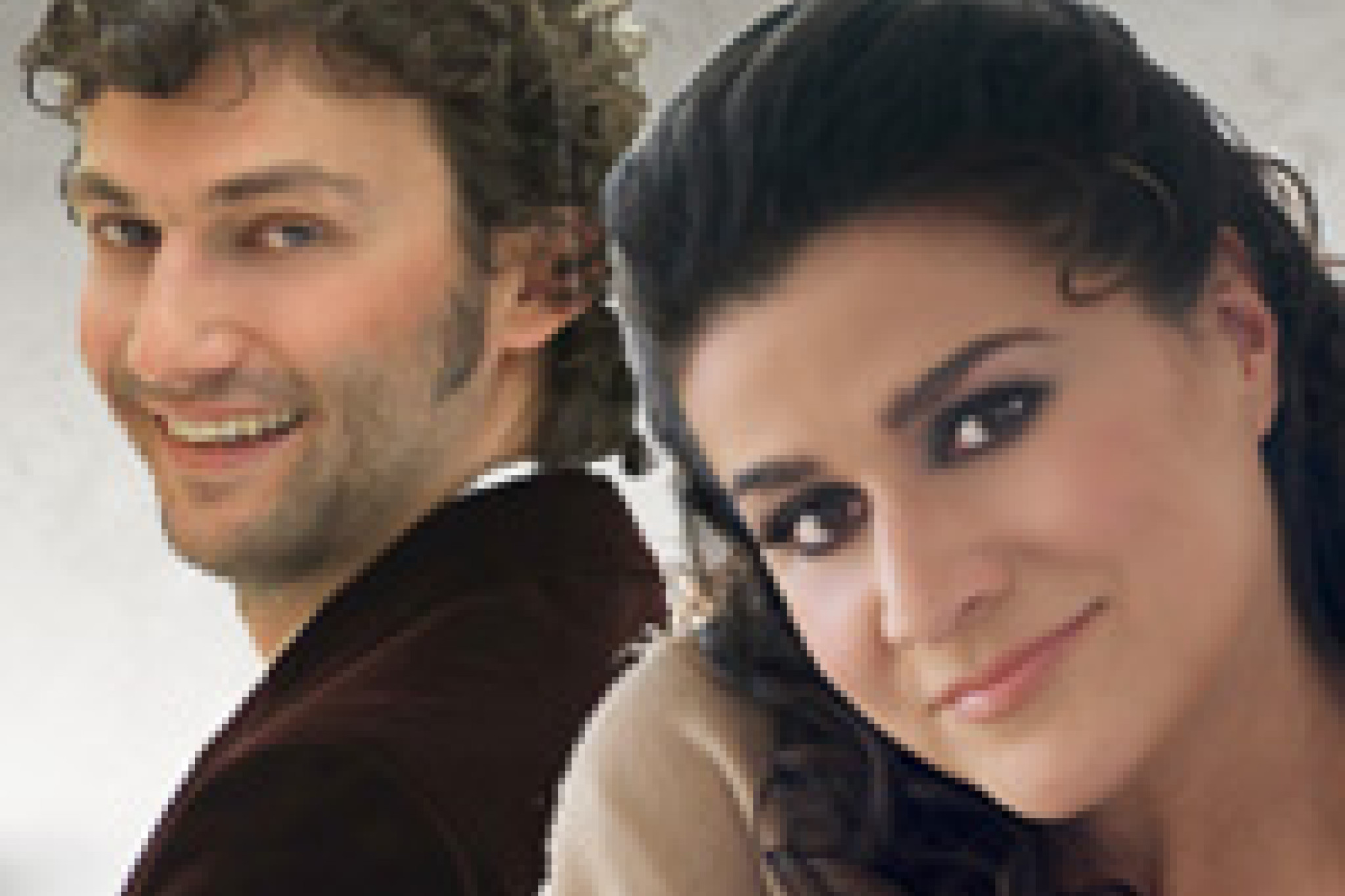 Jonas Kaufmann und Cecilia Bartolie Portrati Montage © Dietmar Scholz & Uli Weber