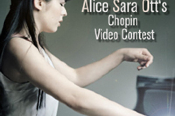 Alice Sara Ott lädt zum Video Contest auf Facebook ein