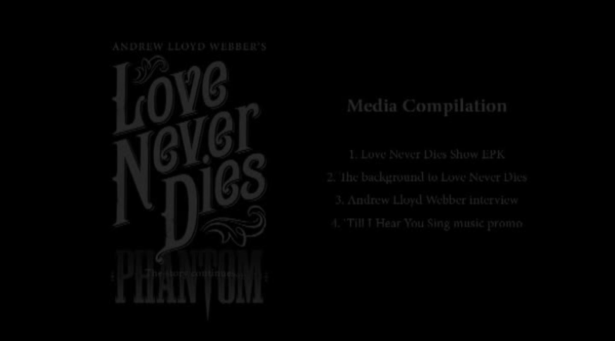 Love Never Dies International EPK March 2010