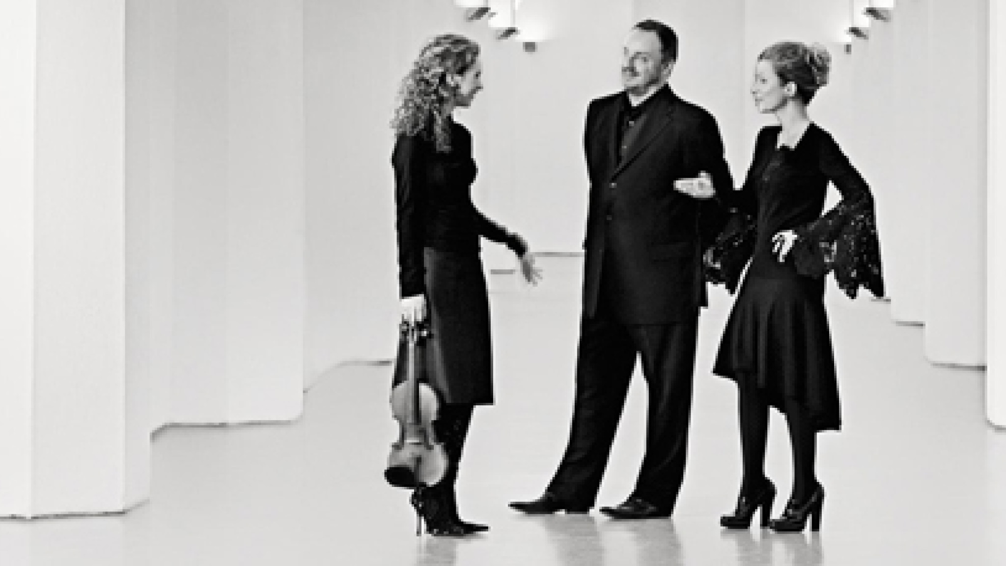 Hilary Hahn, Matthias Goerne und Christine Schäfer ©Olaf Heine