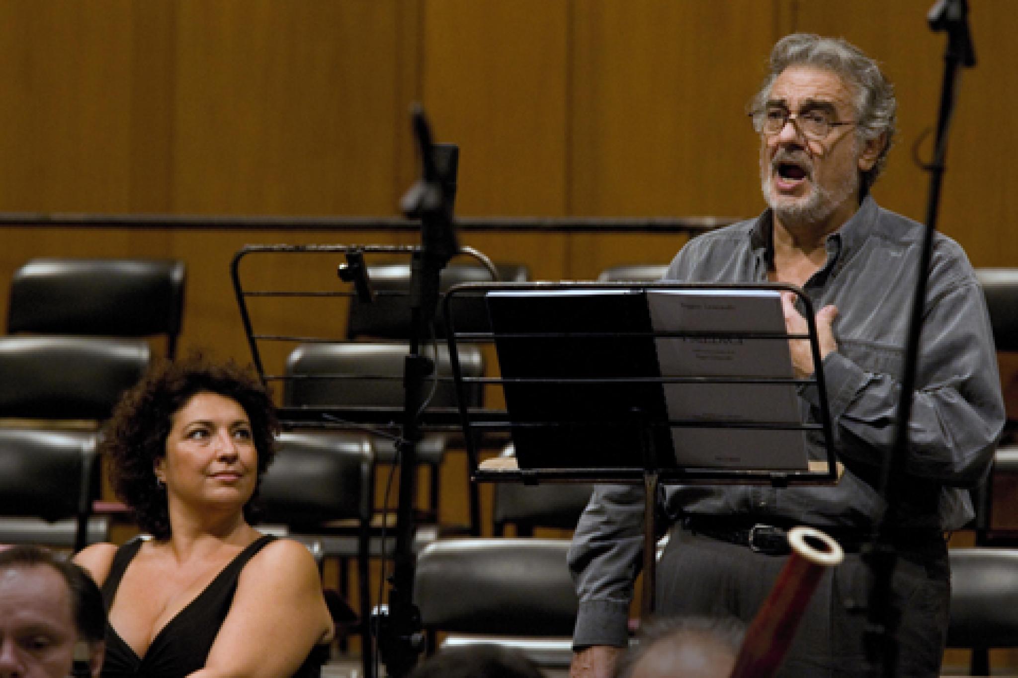 Renata Lamanda, Plácido Domingo ©Gio Barto