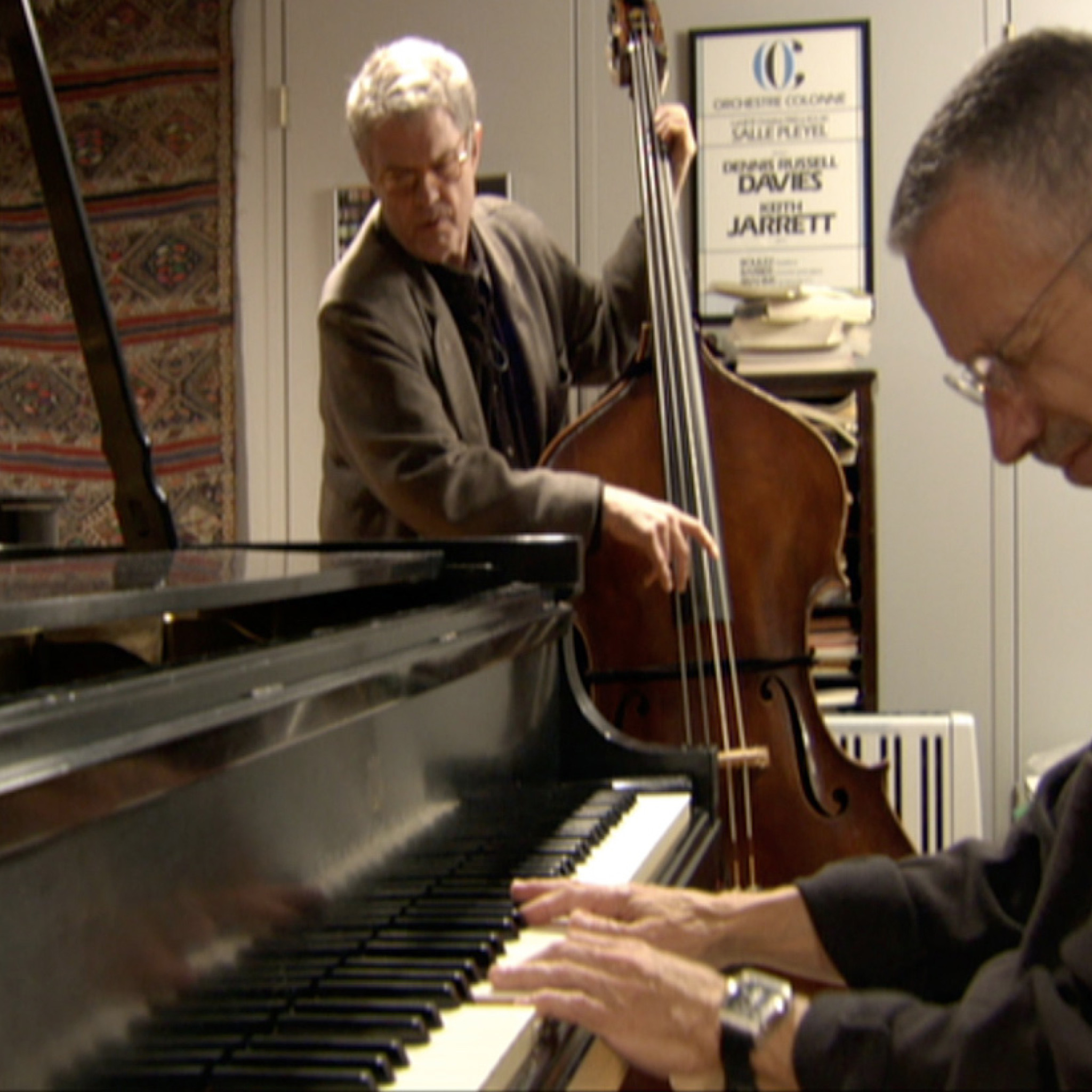 Keith Jarrett & Charlie Haden "Jasmine" Sessions © Reto Caduff / ECM Records