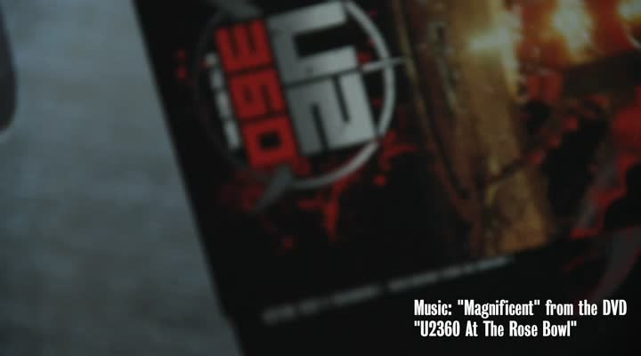 U2360 At The Rose Bowl - So sieht die Doppel-DVD aus