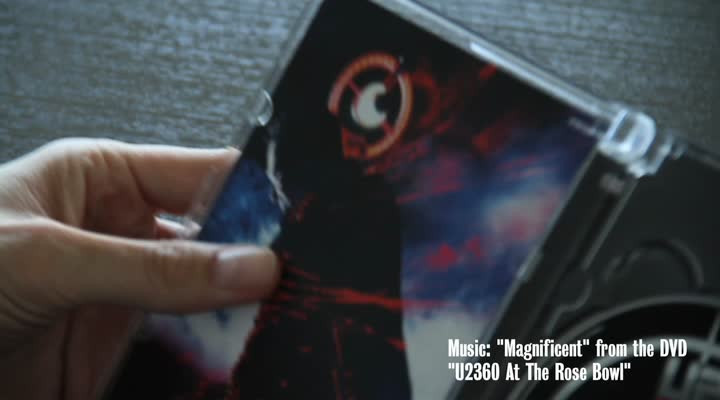 U2360 At The Rose Bowl - So sieht die Standard-DVD aus