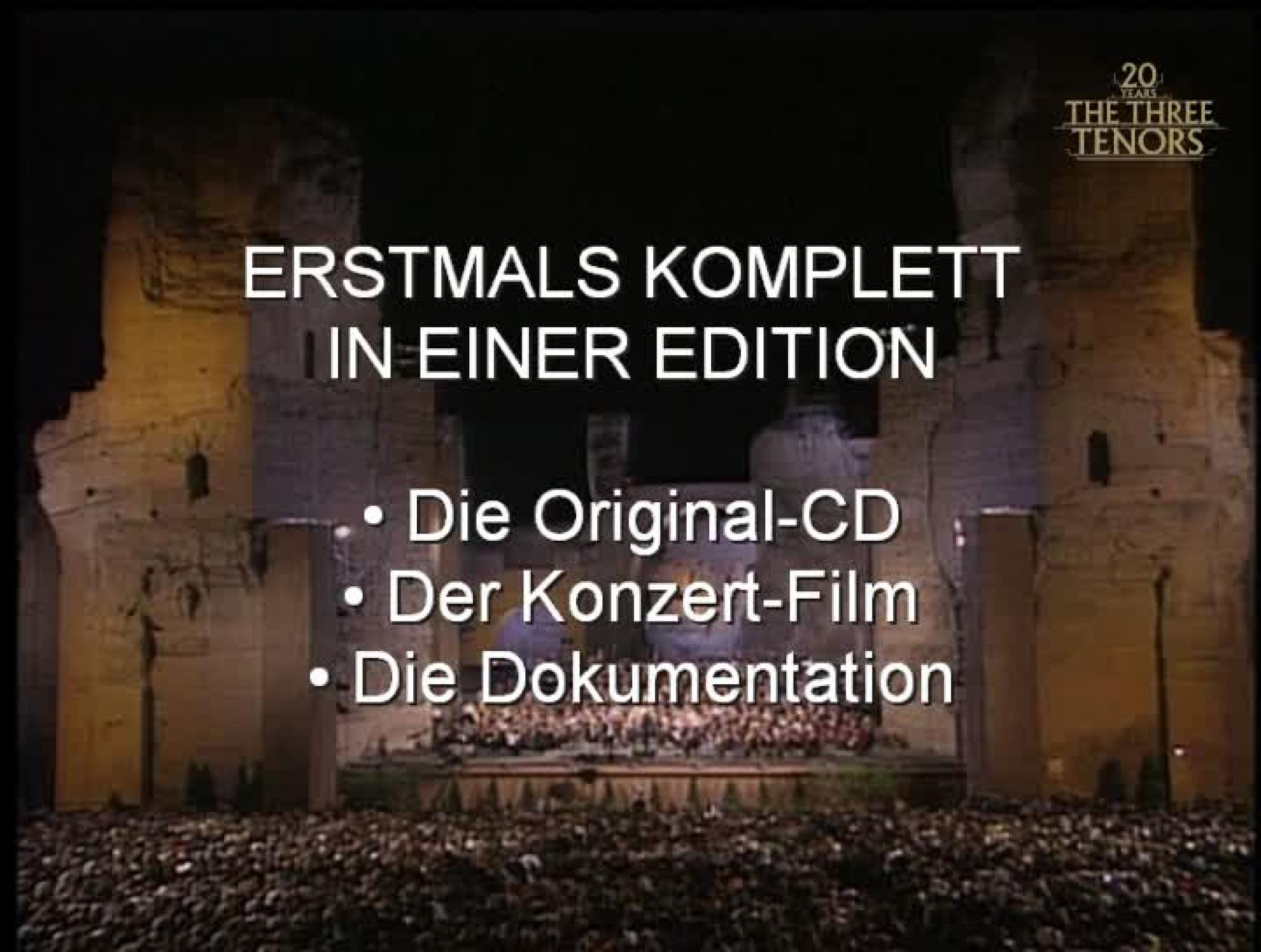 20 Jahre "Drei Tenöre"