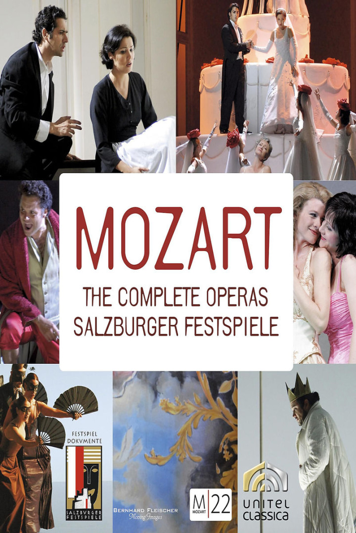 Mozart 22:The complete Operas (33 DVD Set): Netrebko/Damrau/D'Arcangelo/Pape/Harnoncourt/+