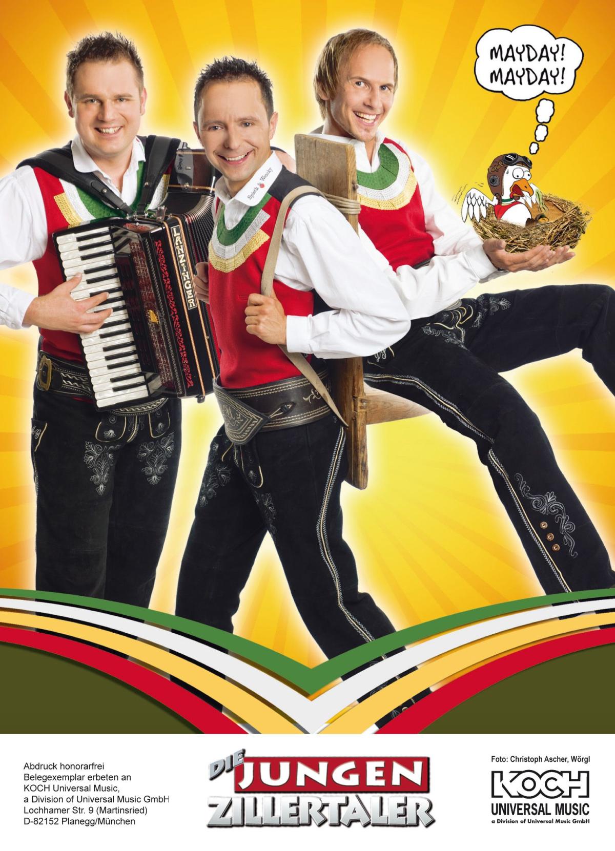 Die Jungen Zillertaler - Pressebilder 2010