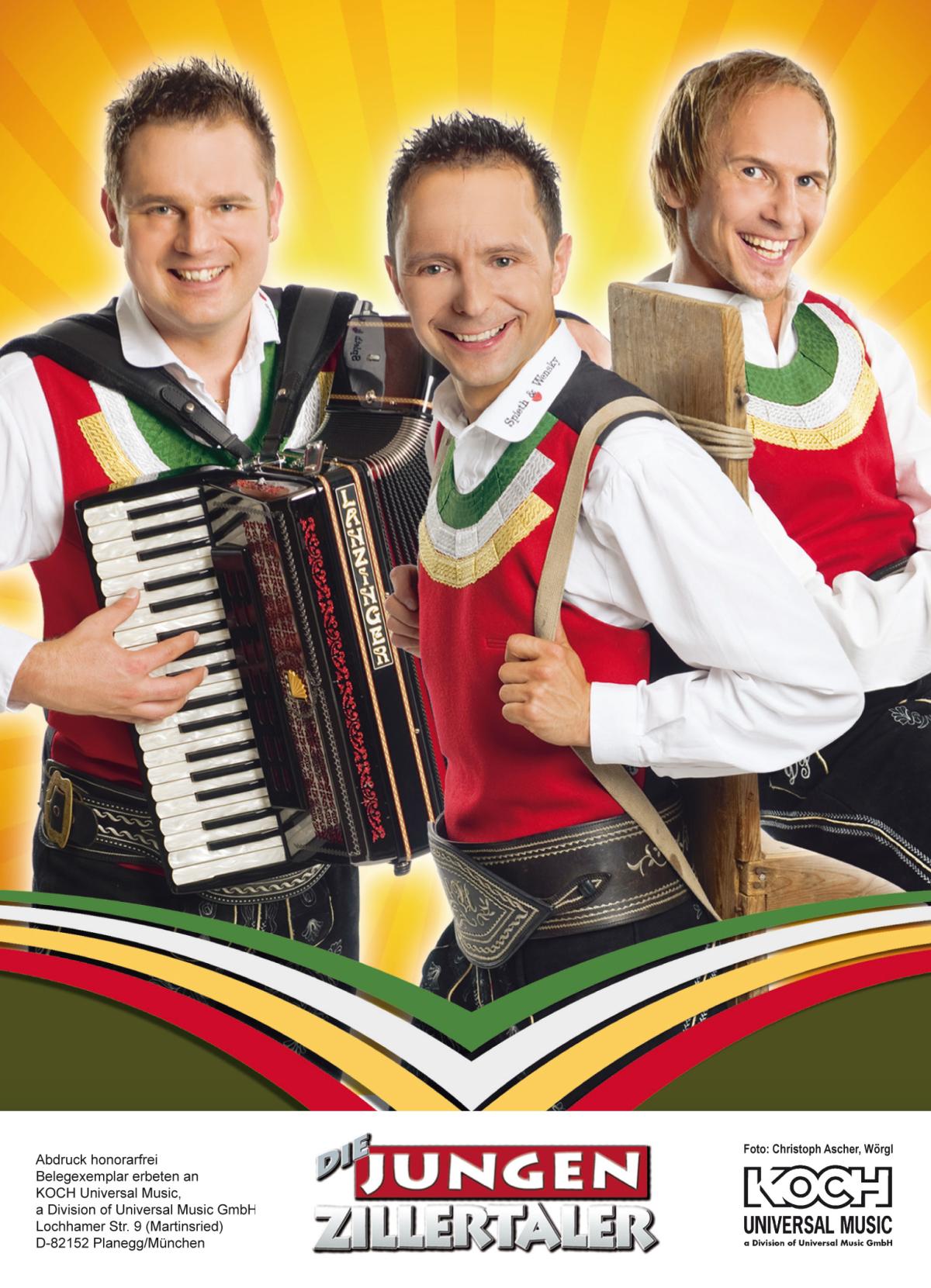 Die Jungen Zillertaler - Pressebilder 2010