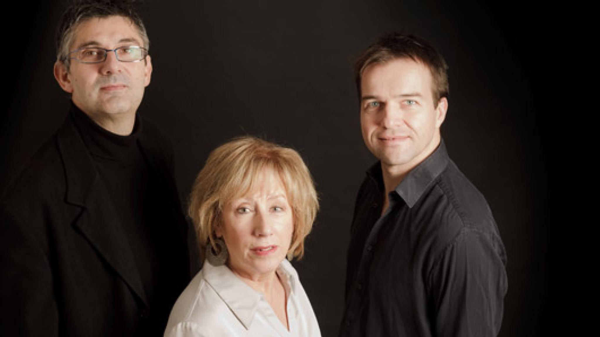 Glauco Venier, Norma Winstone, Klaus Gesing © by Glauco Comoretto / ECM Records