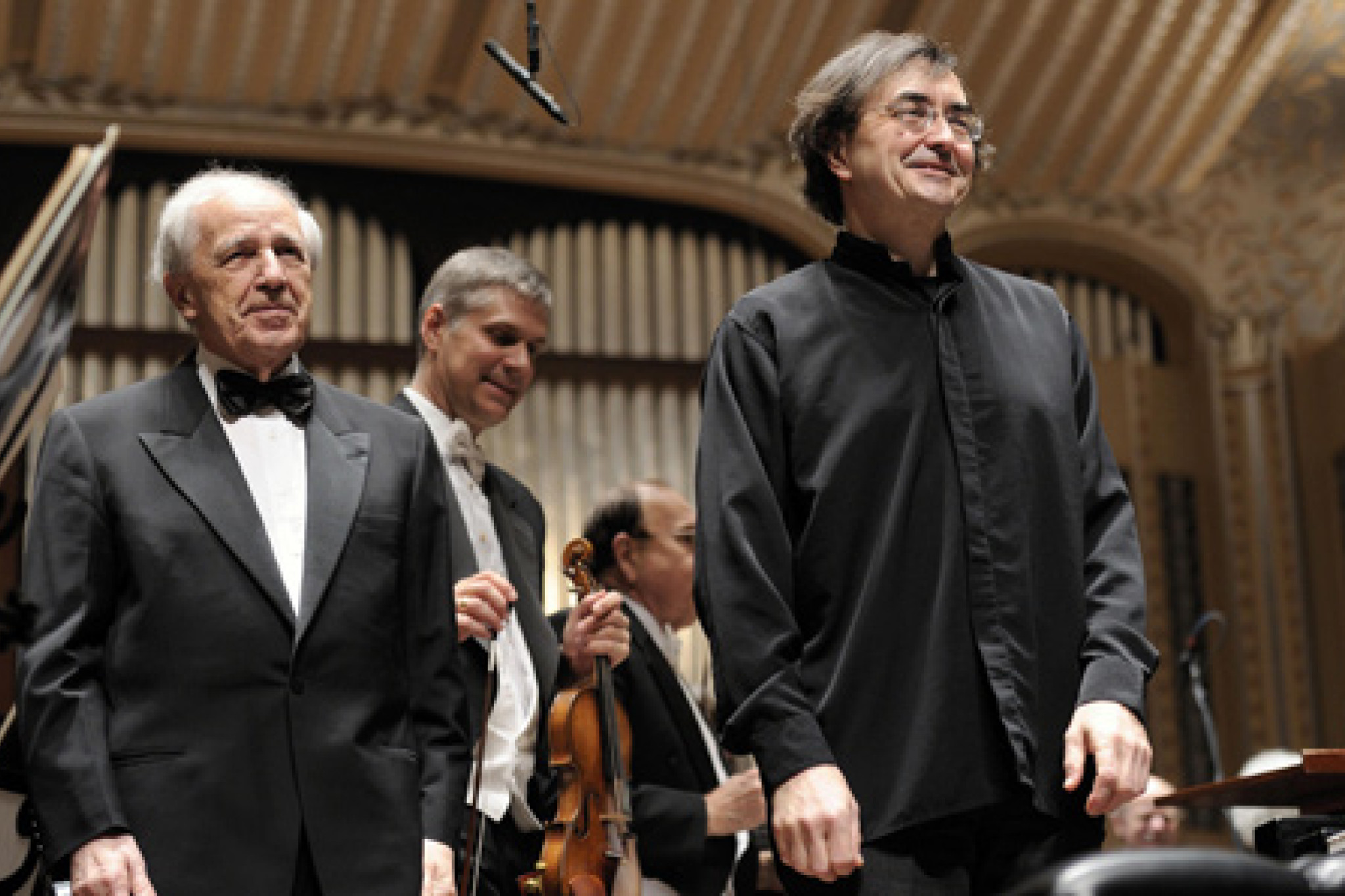 Pierre Boulez & Pierre Laurent Aimard © Roger Mastroianni