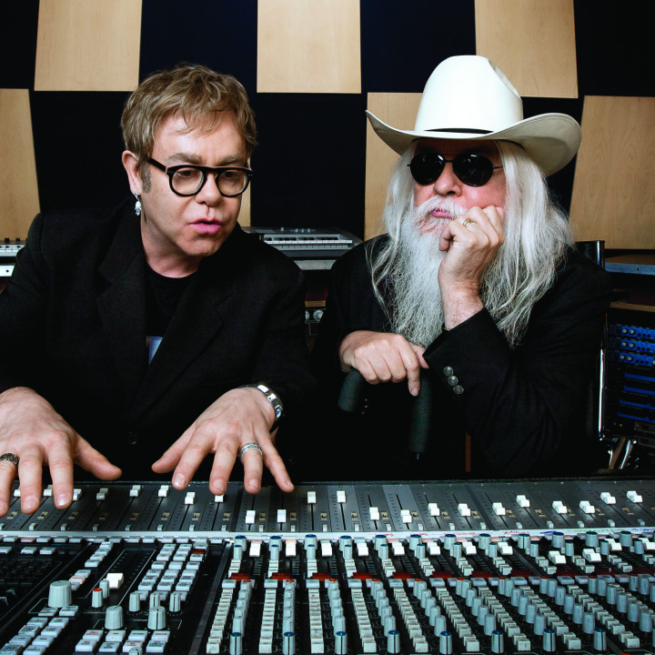 Elton John und Leon Russell