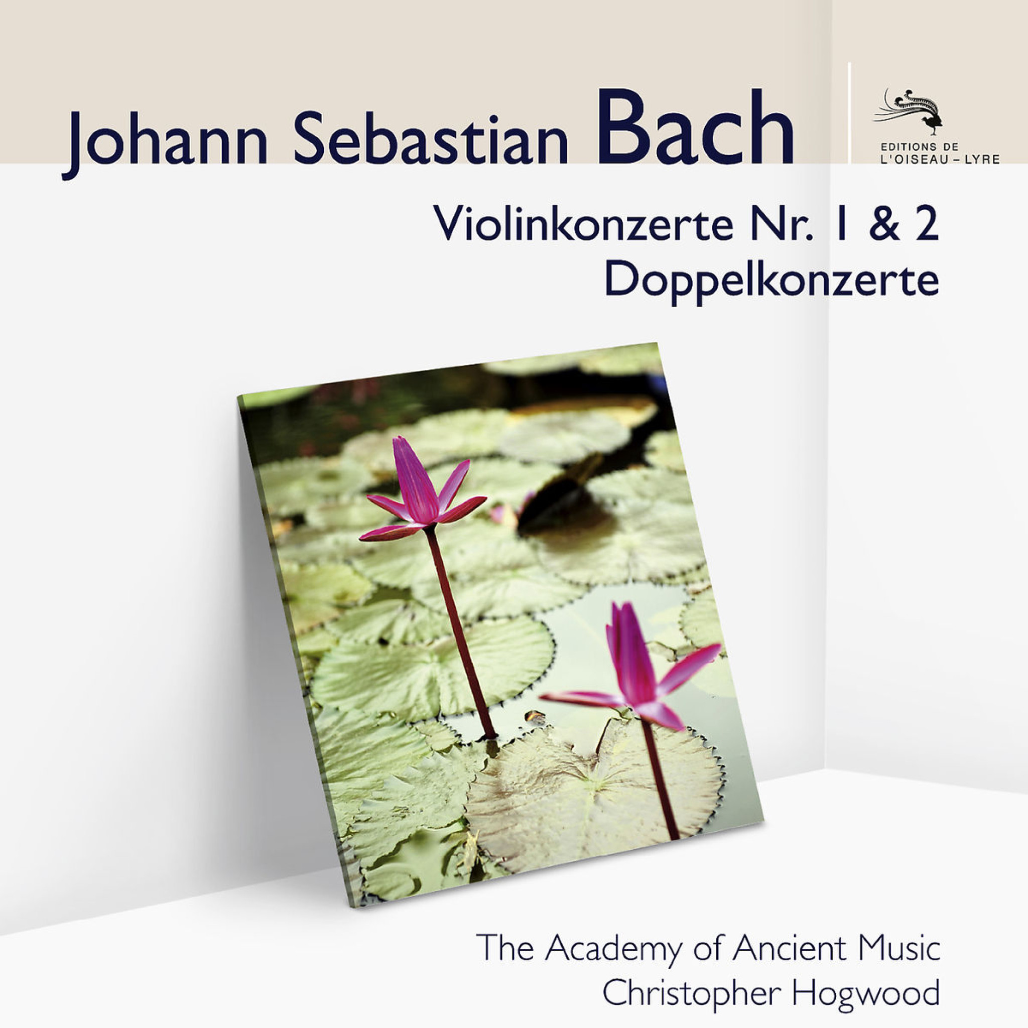 Bach: Violinkonzerte BWV 1041-1043/1060: Schröder,Jaap/Hirons,Christopher/Hogwood,Christoph