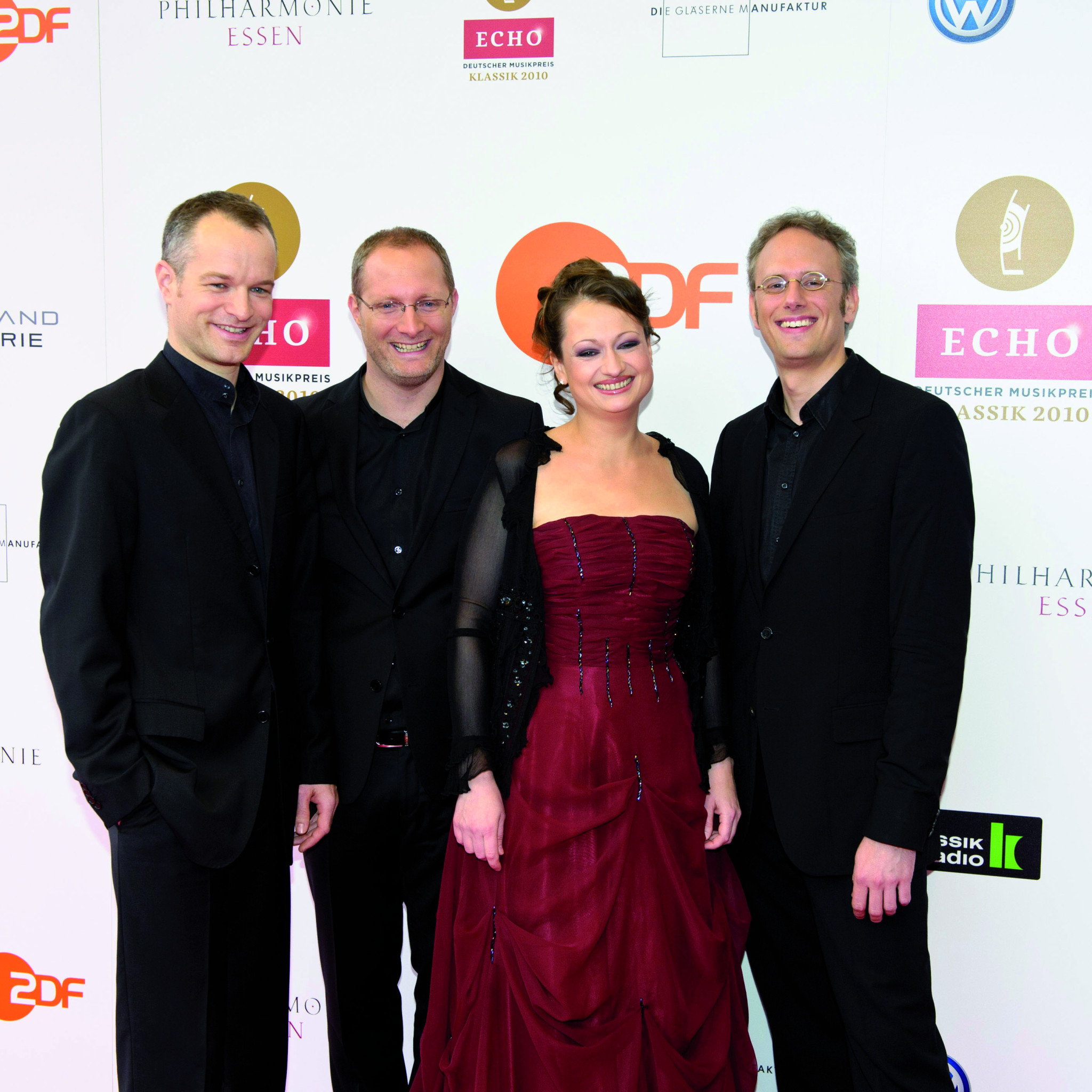 Das Fauré Quartett beim ECHO Klassik 2010 © Stefan Höderath