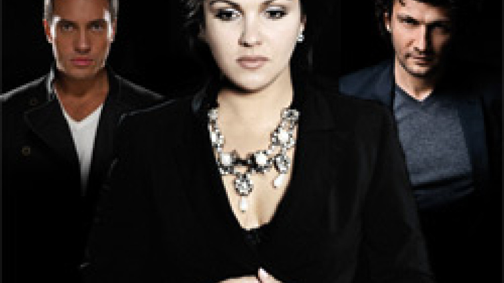 Anna Netrebko, Erwin Schrott und Jonas Kaufmann © Deutsche Grammophon / UMG