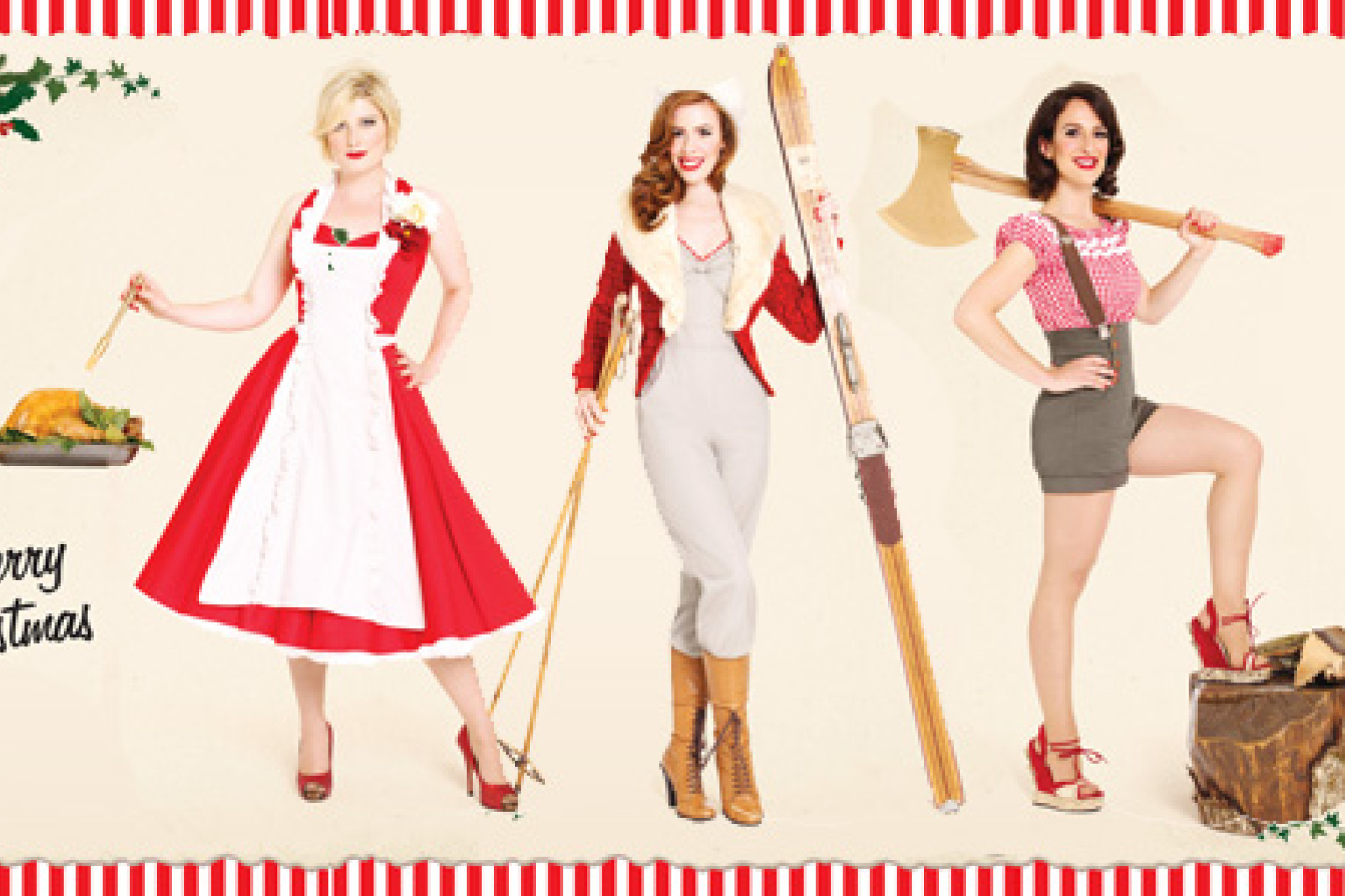 Jazzige Weihnachten mit den Puppini Sisters © Peter Zownir