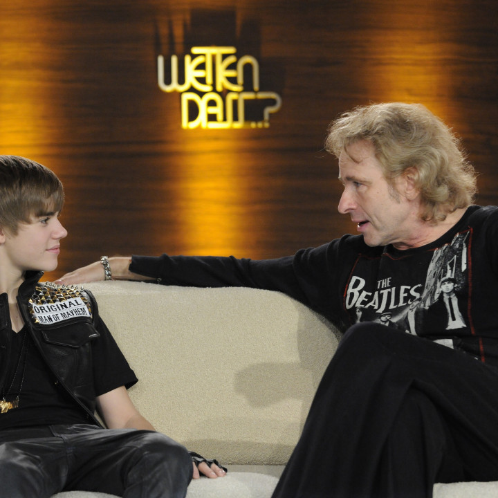 Justin Bieber bei Wetten,dass..?