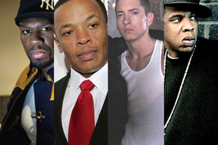 Dr. Dre, 50 Cent, Eminem & Jay-Z